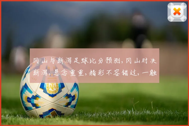 冈山与新泻足球比分预测,冈山对决新泻,悬念重重,精彩不容错过,一触即发